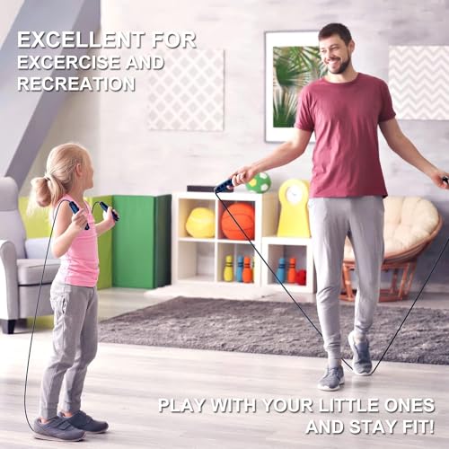 Jump-Rope-Workout-Fitness-Exercise-Equipment-Home-Gym-Men-Women-and-kids-HealthFrom-Only-U-Multiple-Colors