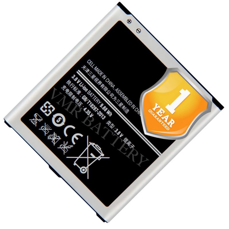 Image of Original EB-B220AC Battery Compatible for Samsung Galaxy Grand 2 (SM-G7100, SM-G7102, SM-G7105, SM-G7108) - (2600mAh) - 1 Year Warranty K7