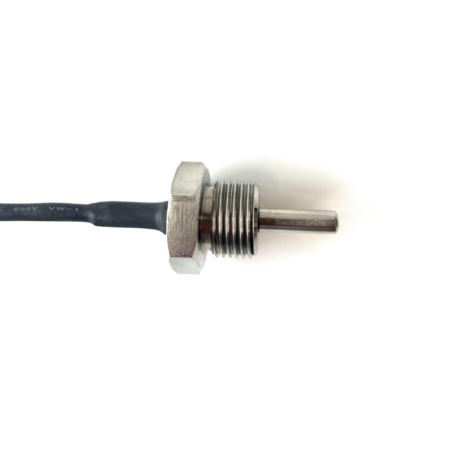 Yog Make Premium J Type Thermocouple: Precision Monitoring for Packaging Machinery with Transition Crimp and Taper Spring Termination, 1m Cable for Optimal Performance 1