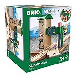 lego eisenbahn weichen fernsteuern logisches Denken BRIO Bahn 33674 - Signal Station