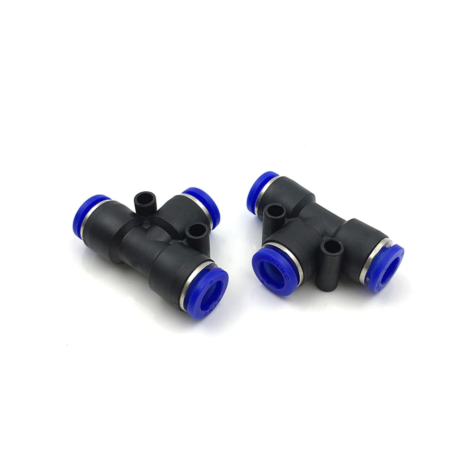 3-drożne złącza szybkiego montażu typu trójnik, Szybkozłączki pneumatyczne PE do rur 4-16 mm(10mm(100pcs))