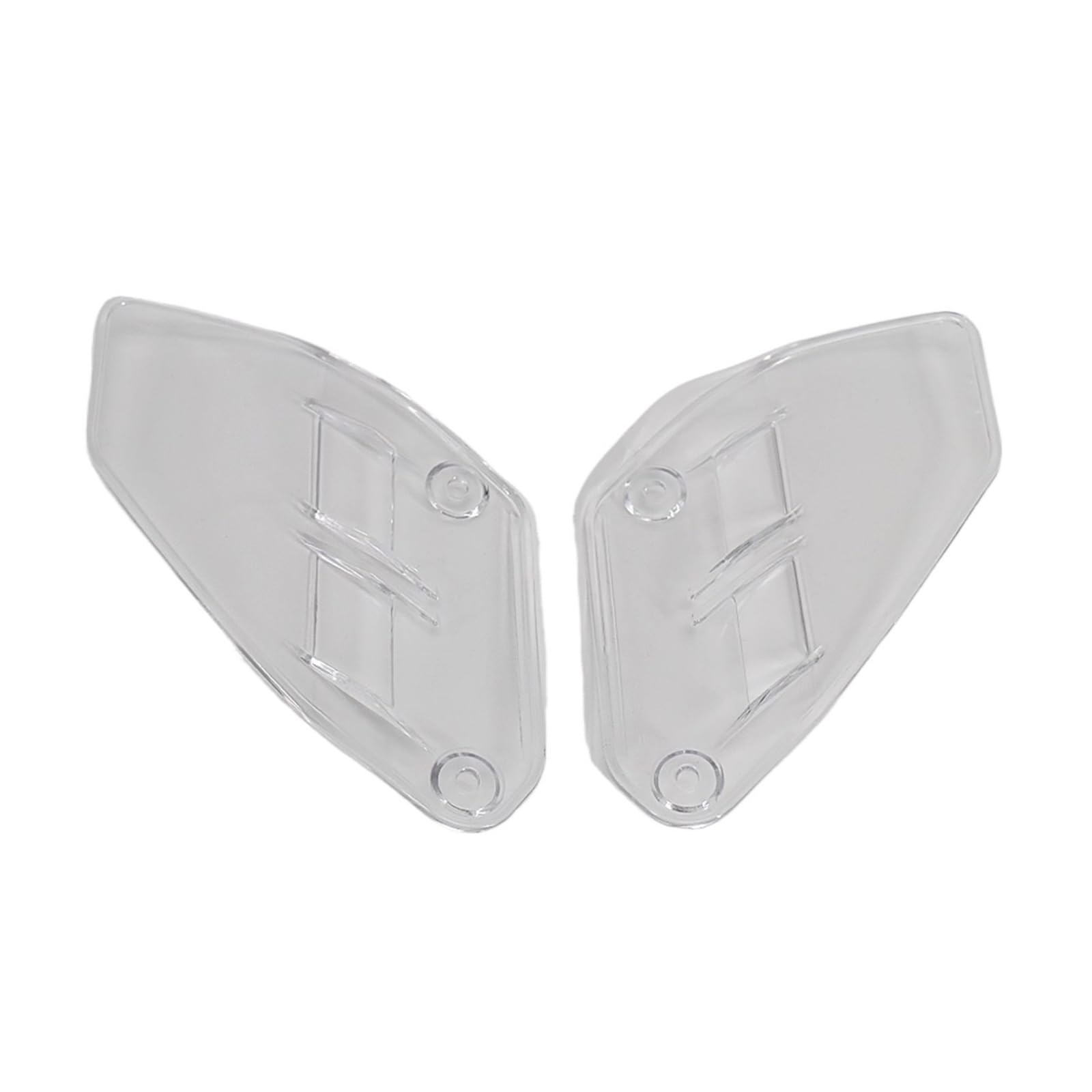 Kit Visiera Deflettori Antivento Superiori Per Moto Honda CRF1000L, CRF 1000 L, CRF 1000L Africa Twin Adventure Sports CUPOLINO VISIERA Regolabile Spoiler(Transparent)