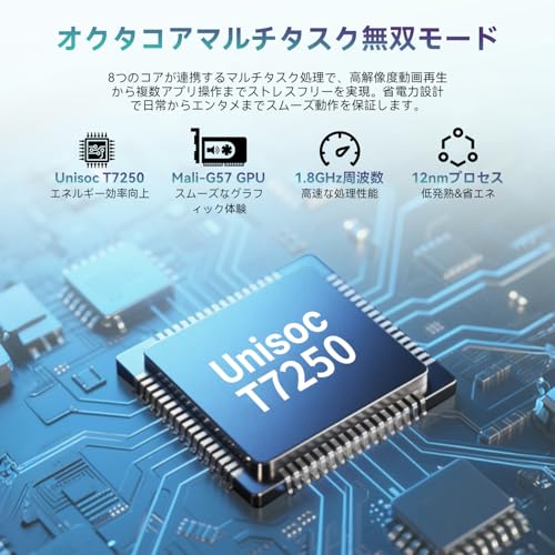 undefined 【タブレット 13インチ Wi-Fiモデル】SVITOO G99 Android 15 タブレット、Unisoc T615、8コアCPU、24GB RAM+256GB ROM+1TB拡張、FHD 1920x1200解像度In-Cell IPS大画面、Widevine L1対応、13MP/8MPカメラ、10000mah+Type-C+PD 18W急速充電、顔認証+画面分割+無線投影 の商品画像 3