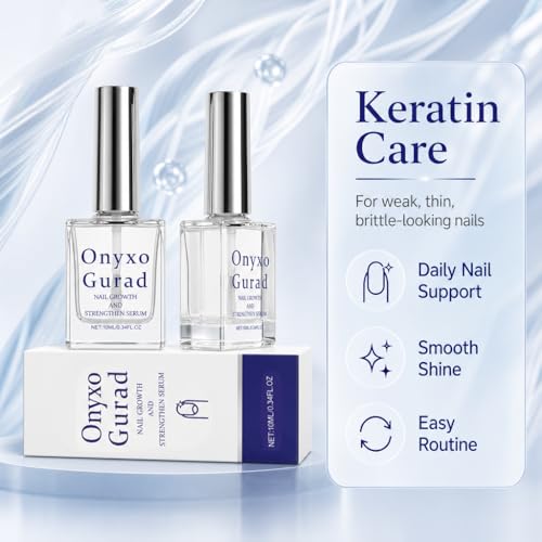 Keratin Nail Strengthener - Fast Hydration for Damaged Nails