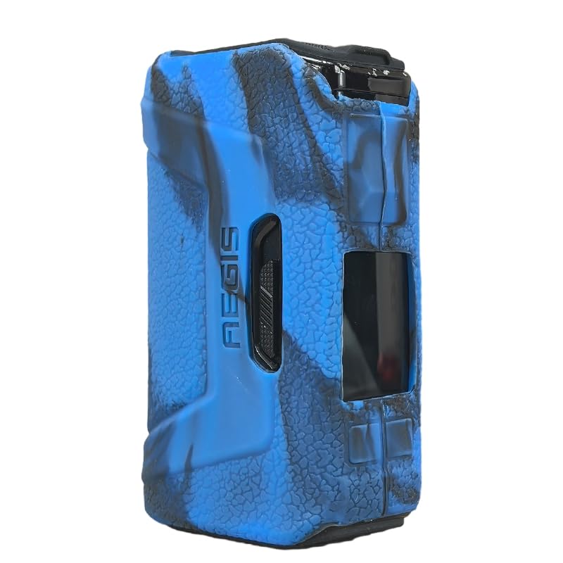 MIGOTODA Silicone Protective Case for Aegis Legend 5 - Comfortable Grip, Shockproof, Non-Slip - product model J1-GKVP-N12 (Black&Blue)