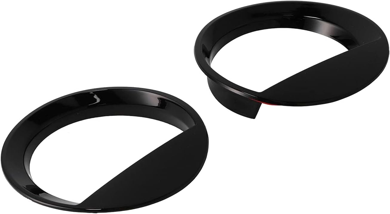 Front Grille, Car Front Mesh Grille Inserts Headlight Trim Rings Kit Decoration Fit for 2011-2016