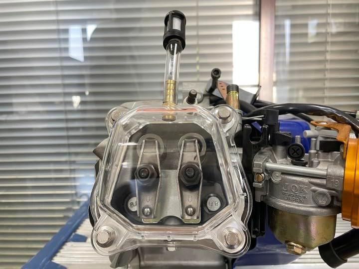 Miniatura 7 de Cubierta de válvula transparente para motor Predator Non-Hemi 212cc para Coleman BT200X CT200U Go Kart para motor Honda GX160 GX200