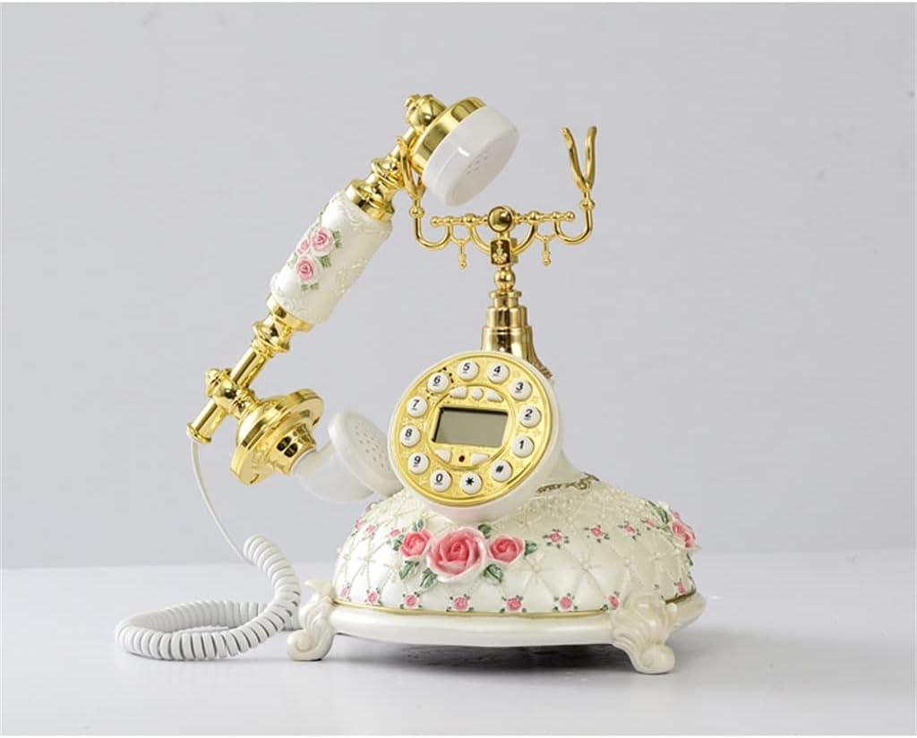 European vintage landline rustic antique telephone new home decoration living room ornaments