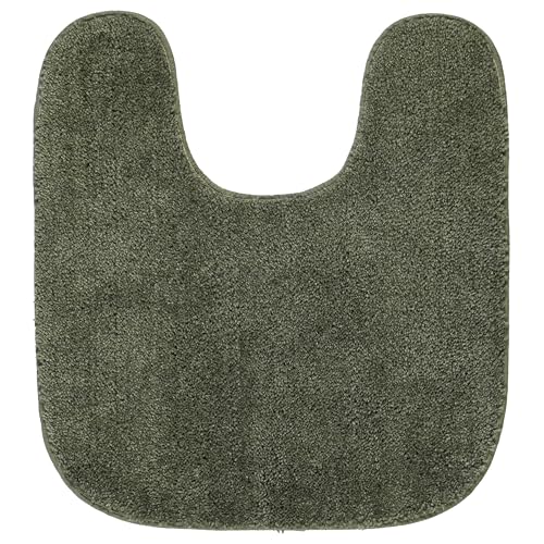 Garland Rug Traditional Nylon Washable Deep Fern 5 Piece Set - Lid, Contour, 3 Bath Rugs - Soft, Absorbent, and Stylish for Your Bathroom by Garland Rug - Image 8