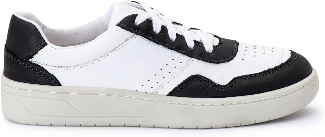 Tenis Feminino Casual Cadarço Couro Legitimo Confortavel