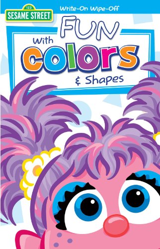 Sesame Street - Colors wih Oscar Write On Wipe Off Book (1)