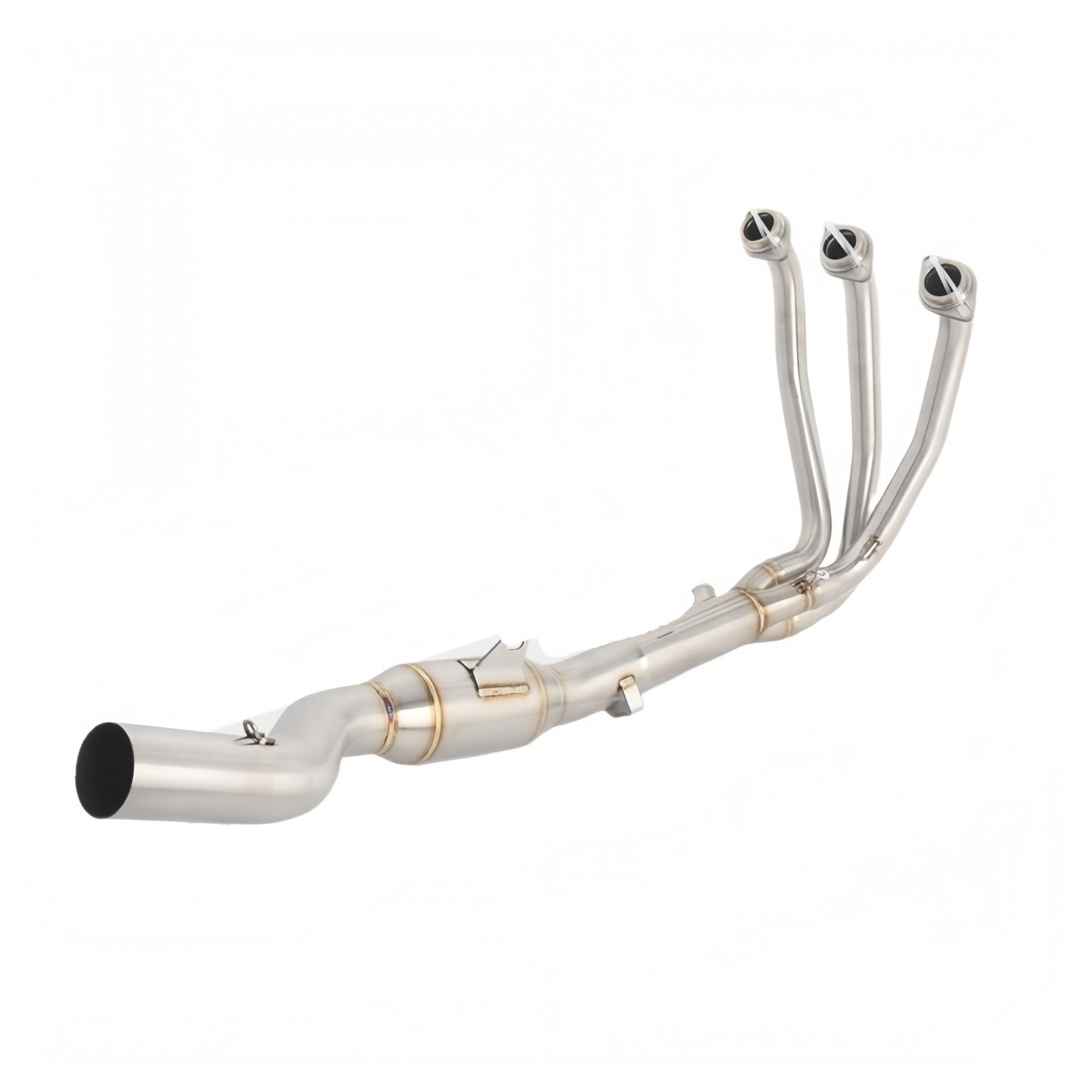 Système d'échappement moto CFmoto 675SR ligne avant inox 51mm