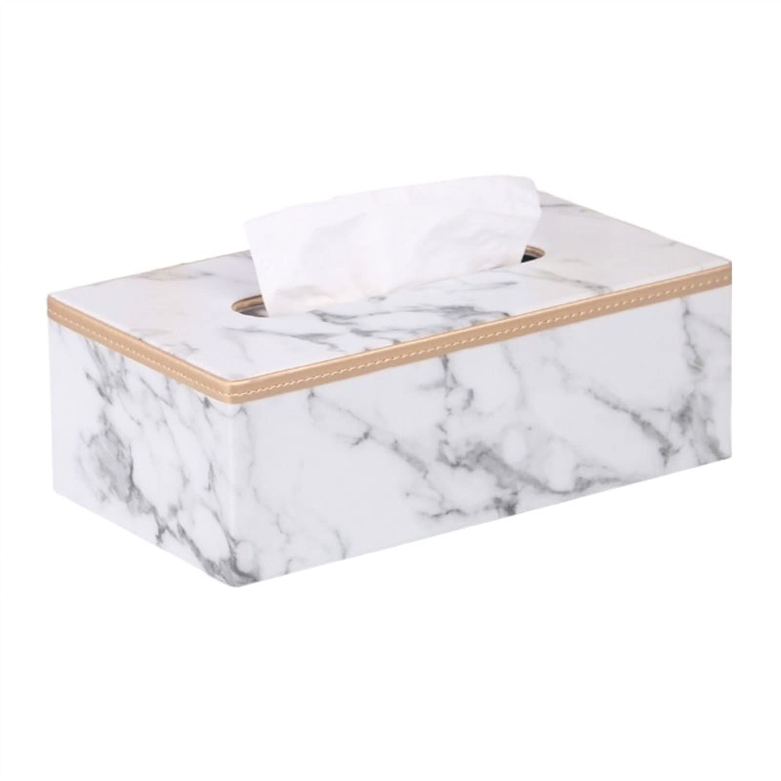 rectangular tissue box cover, Home Coffee Table Bedside Table Dining Table Tissue Dispenser(A)