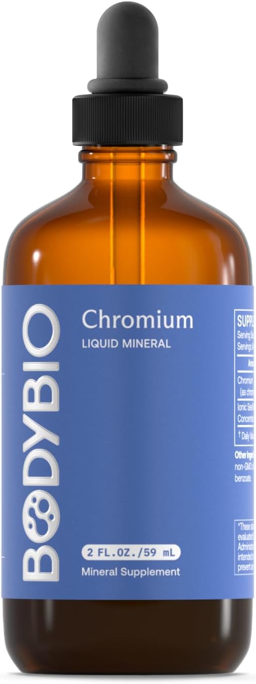 BodyBio Chromium Liquid Mineral #5- 2 fl oz