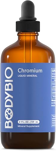BodyBio Mineral Líquido de Cromo #5- 2 fl oz