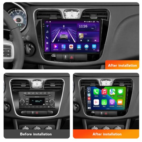 Navegador GPS Android 15 con WiFi 5G para conectar tu smartphone en el coche 2