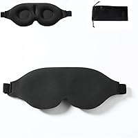 Vista 4 de Tim&Tina - Antifaz de seda para dormir (ajustable, plegable).