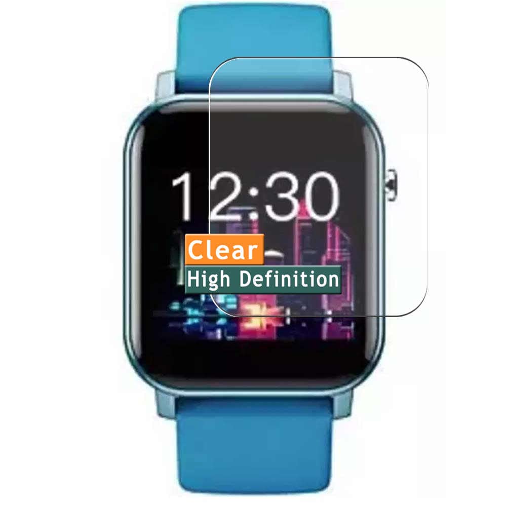 Vaxson3-Pack Screen Protector, compatible with AQFIT W11 Smart Watch smartwatch, TPU Guard Film Protectors Sticker [NOT Tempered Glass] New