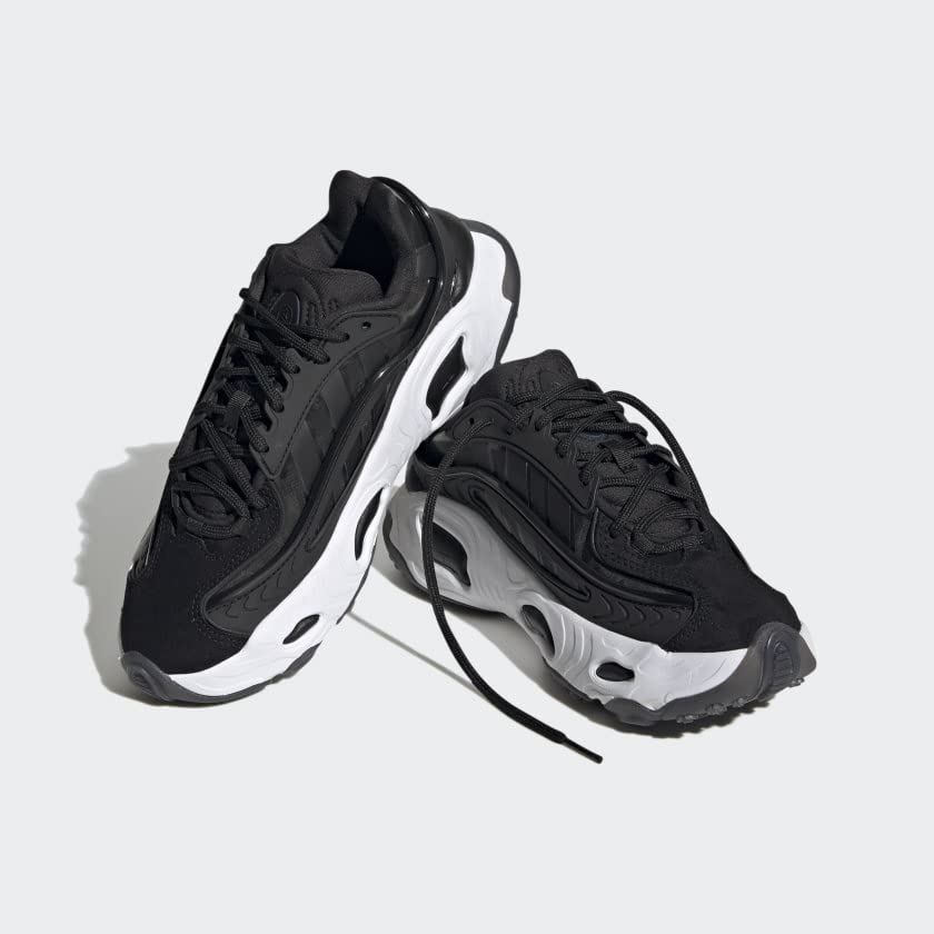 adidas Kids Boys Oztral Lace Up Sneakers Shoes Casual - Black4