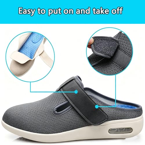 Chaussures orthopédiques homme pieds larges et légères - 3