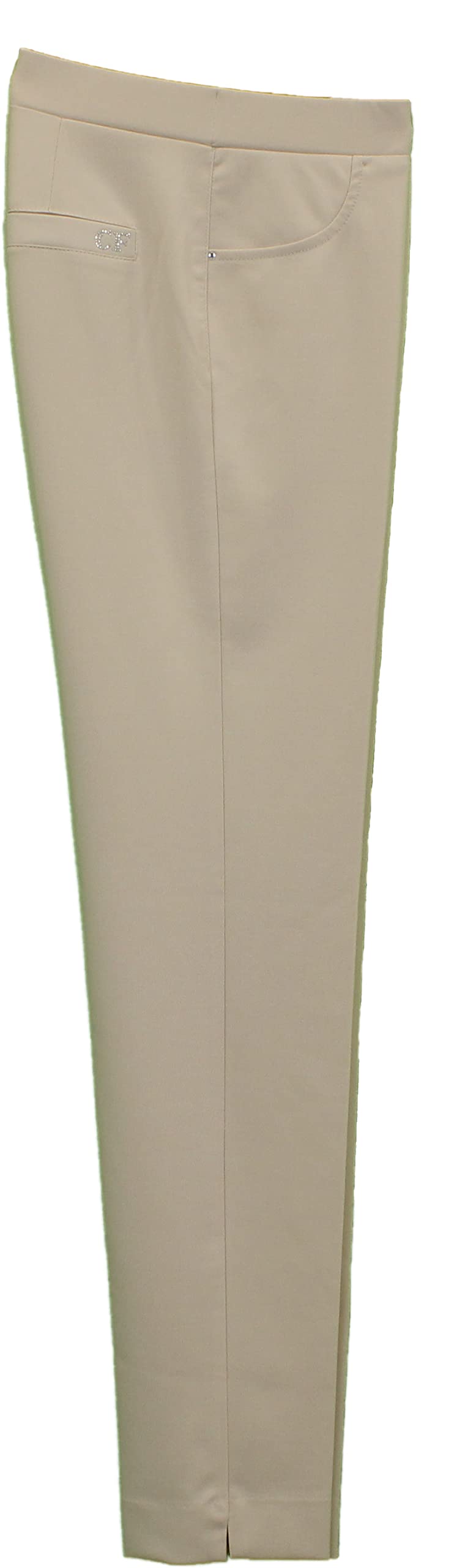 Carla Ferroni Pantaloni Estivi Art.14459 - Donna, Blu, 46 EU