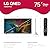 LG 75-Inch Class QNED99T Series Mini LED Smart TV 8K Processor Flat Screen with Magic Remote AI-Powered with Alexa Built-in (75QNED99TUA, 2024)
