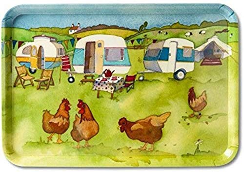 glamping - caravane/camping - Large - Emma Ball coloré Plateau Mélamine - 43 cm Cover