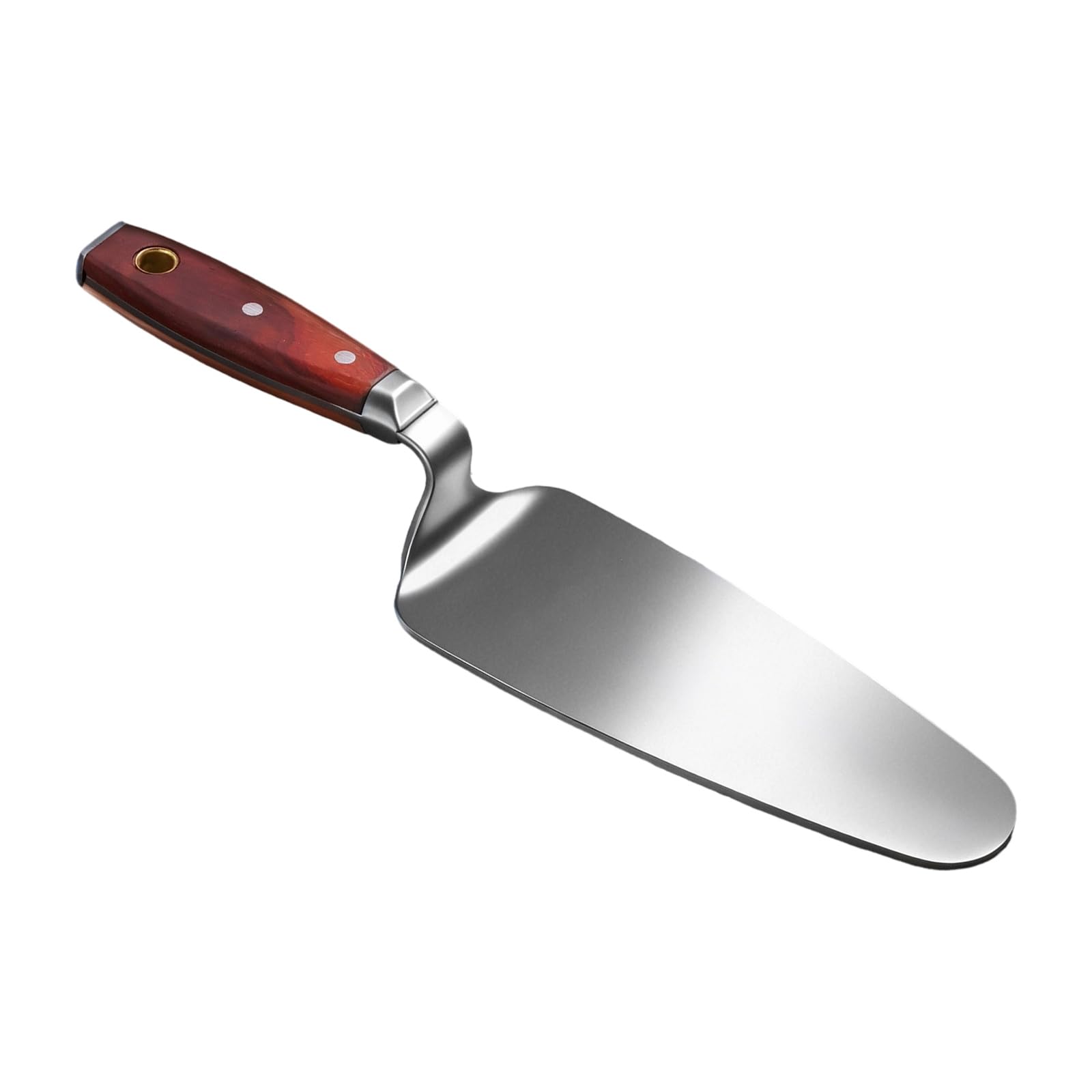 Good Comportment Masonry Trowel in Stainless Steel with Non Slip Wooden Grip Strong Masonry Finishing Trowel for Bricklaying