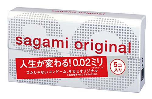 Sagami Preservativos originales 0.02mm 5pc Japón