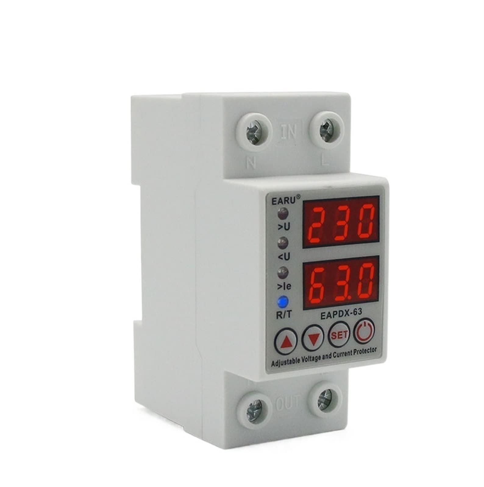 Voltímetro amperímetro 230V para proteger electrodomésticos en casa 7