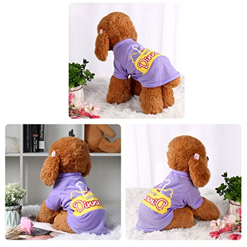 Camiseta uxcell para perro mediana de algodón miniatura 5