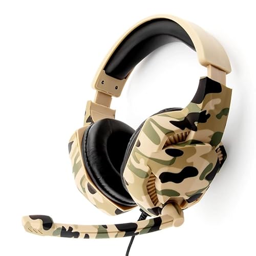 ゲーミングヘッドセット 50MMスピーカー イヤフォン ヘッドフォン ゲーミングヘッドホン マイク ノイズキャンセリングヘッドホン 有線ヘッドセット 快適着用 軽量 7.1立体チャンネル 伸縮可 パソコン用イヤホン イェロー