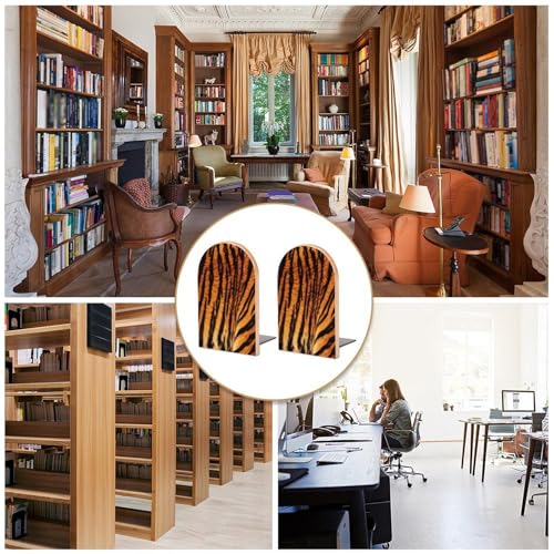 Sujetalibros de madera universal para solucionar la caída de libros pesados 6