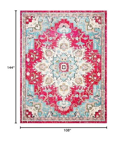 image for SAFAVIEH Area Rug 9x12 - Madison Collection - Large - Fuchsia Purple P