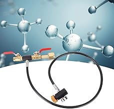 CO2 Hose with Gauge Gauge Refill Adapter for Sodastream Soda Maker Connector CO2 Cylinder Refill Connector Soda Beer