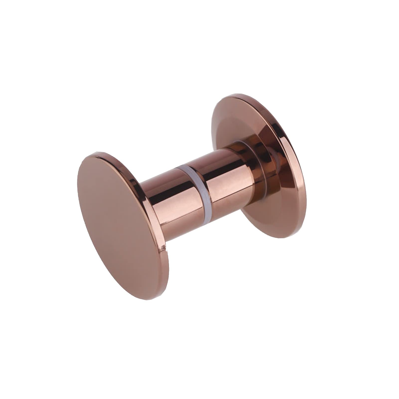 Boutons de porte de grange en or poli bouton haut de gamme pour intérieur chic et douche