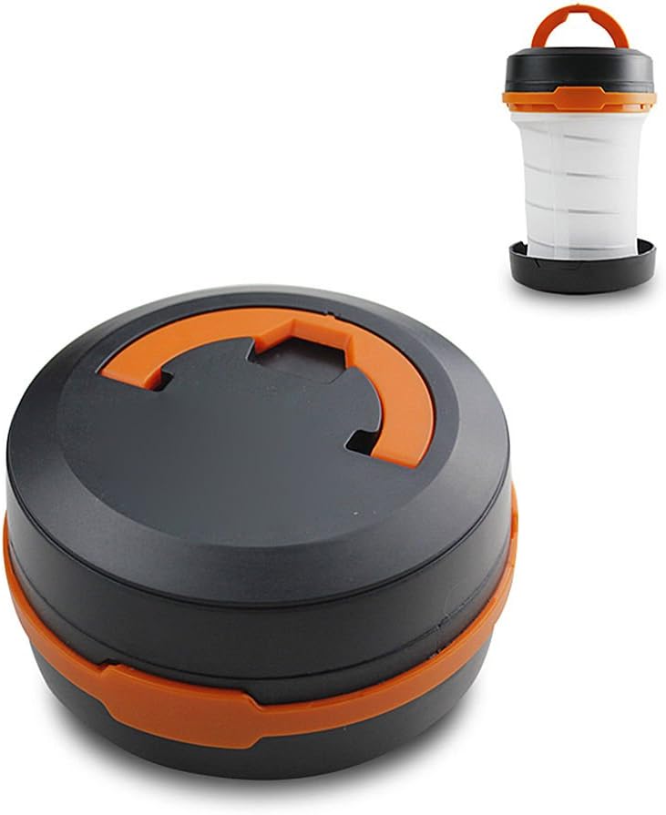 ON SALE: Best Camping Lantern Collapsible Compact Portable Bright Durable Featherweight Battery Powered LED Tent, Emergency, Hiking, Fishing, Boat, Workshop Light With 4 Modes For Outdoor & Indoor Use