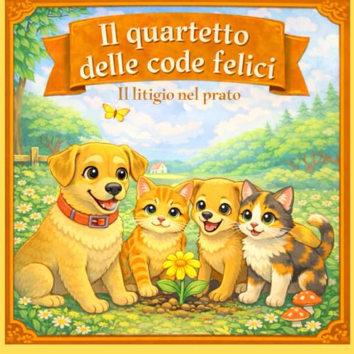  Il Quartetto delle code felici: Il litigio nel prato