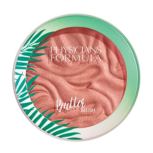 Physicians Formula - Murumuru Butter Blush - Rubor con Fórmula Ultra-Rica con Mantequilla de Murumuru para un Brillo Radiante - Textura Cremosa y Suave - Vintage Rouge