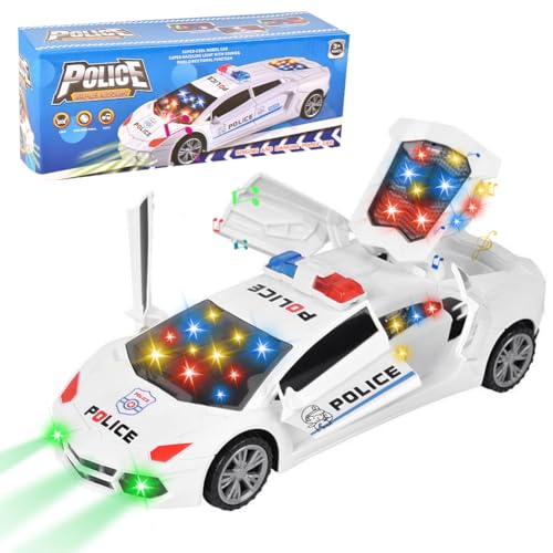 DASIAUTOEM Auto Spielzeug, Spielzeugauto für Kinder,Polizeiauto...