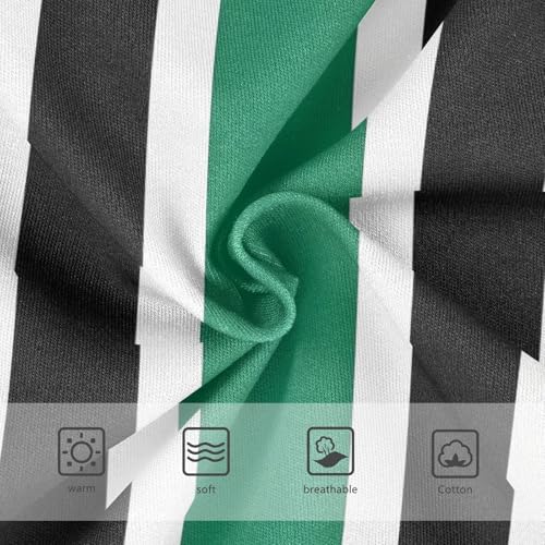 Toddler Girl Briefs, Vertical Stripes Black Girls' Cotton Brief Underwear, 2T–8 Years3