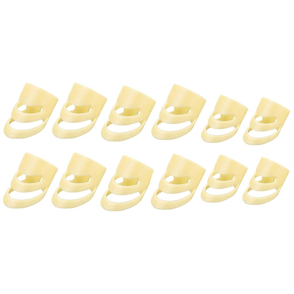 12pcs Alaska Guitar Picks Finger Picks Medium and Large Alaska Picks Plectrums Stringed Instrument Accessories