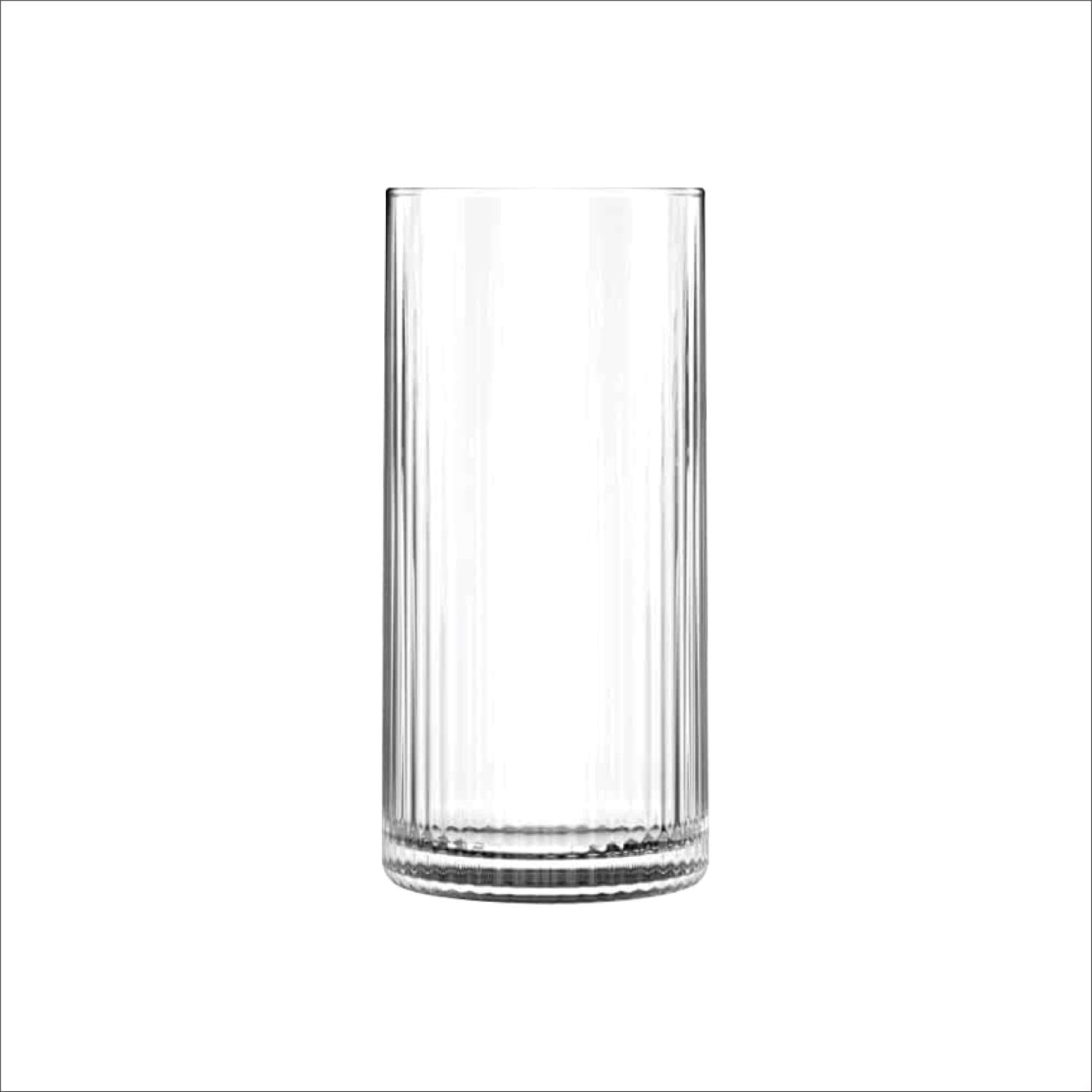 Ocean Pulse Hi Ball Glass, Set Of 6, 285Ml, B24610, Mocktail Glass, Highball Glass, Tall Glass, Beverage Glass, Long Drink Glass, Water Glass, Juice Glass