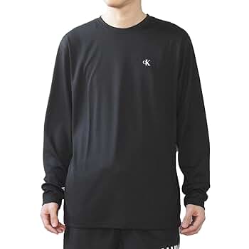 カルバンクライン　  ロンt 長袖Tシャツ - リラックスロングスリーブTシャツ | カルバン