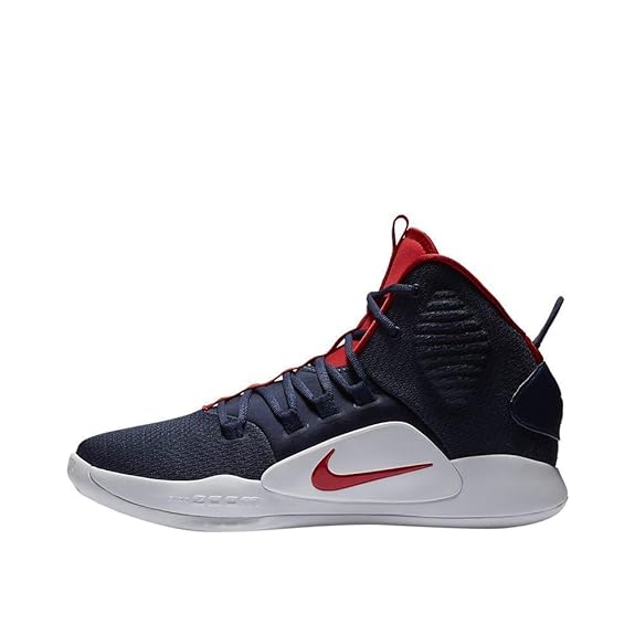 Buy Nike Hyperdunk X, Unisex Adult Basketball Shoes, Multicolour Midnight Navy University Red White 400, 10 UK at Amazon.in