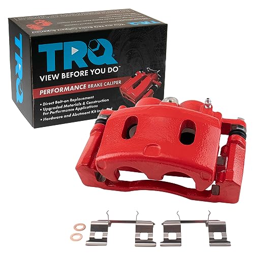 Image of TRQ Performance Front Right Brake Caliper | For 2007-2008 Cadillac 2005-2008 Chevrolet GMC