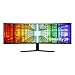 Produktbild Samsung Business Monitor S9U S49A950UIP, 49 Zoll, VA-Panel, DQHD-Auflösung, QLED, Vesa DisplayHDR 400, Reaktionszeit 4 ms, Bildwiederholrate 120 Hz, schwarz