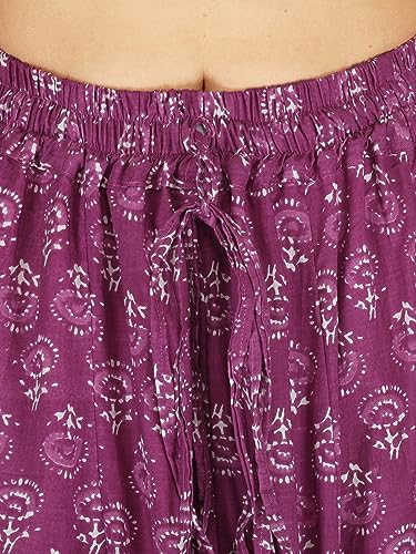 Image of Sttoffa Cotton Printed Women Wear Maxi Long Skirt 40 inch inch Full Length