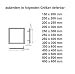 MKK-SHOP KRAL1 - Tapa (150 x 200 mm, pladur, 12,5 mm, marco...