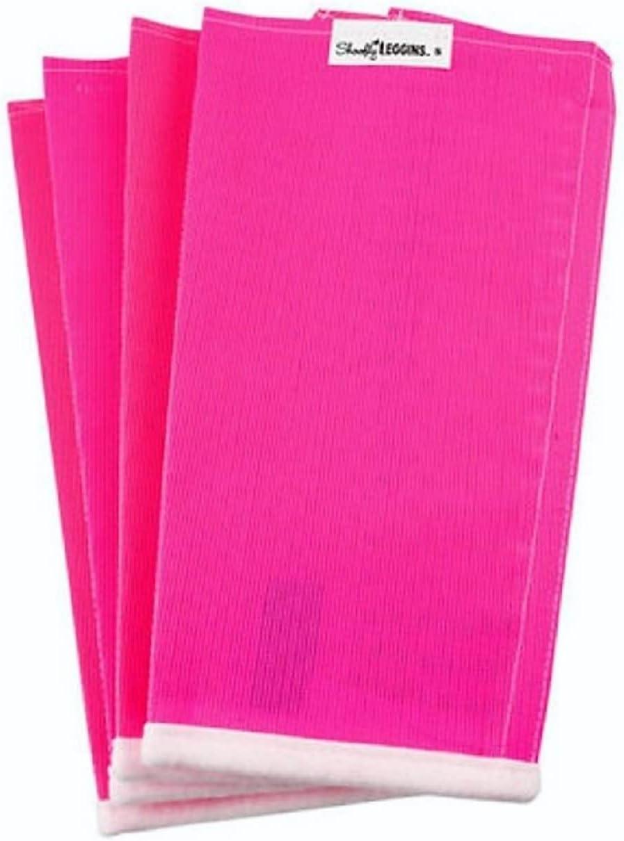 SHOOFLY Horse Leggins, Patented Loose Fitting Boots, Reduce Stomping, Stress & Fatigue, Breathable Plastic Mesh (Pink/Small)
